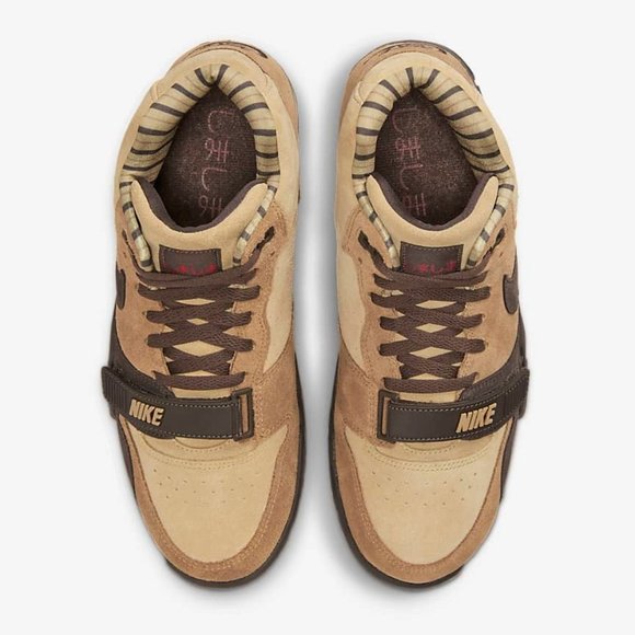 Nike Air Trainer 1 Men's Brown Suede Sneakers 11.5 New in Box - Picture 10 of 12